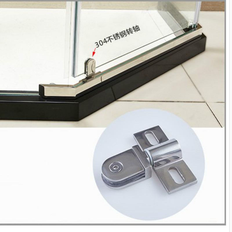 Bathroom Glass Door Clip/Clamp - Glass Door Hinge recension och pris