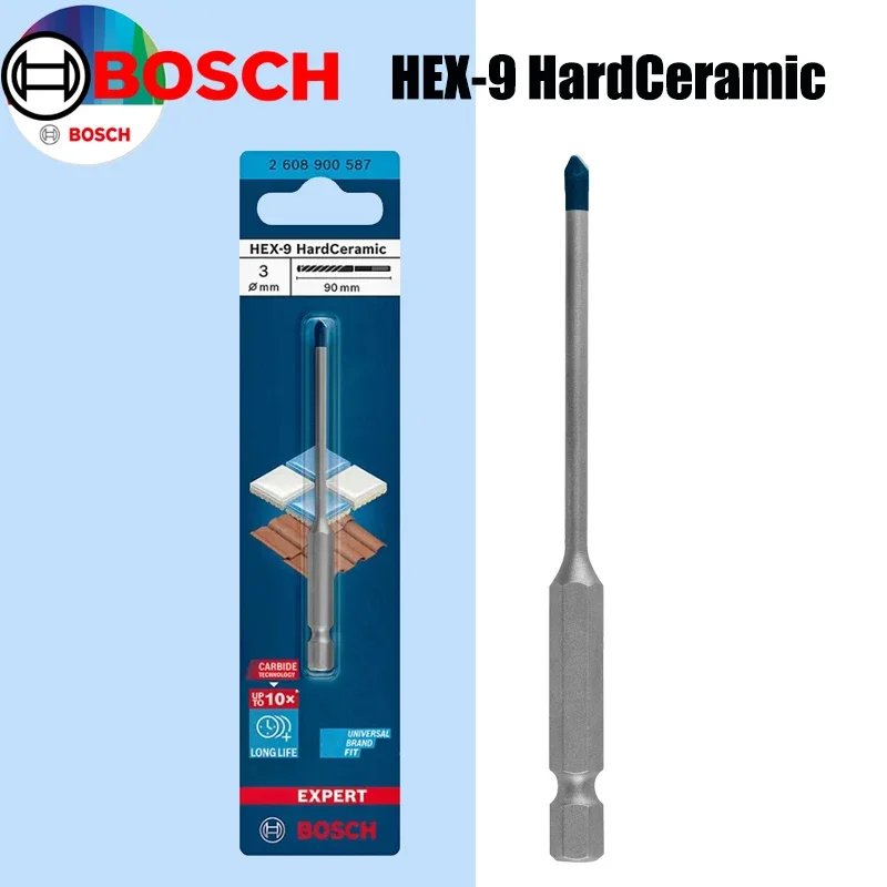 BOSCH Hex-9 Hard Ceramic Drill - Ceramic Tile Floor recension och pris
