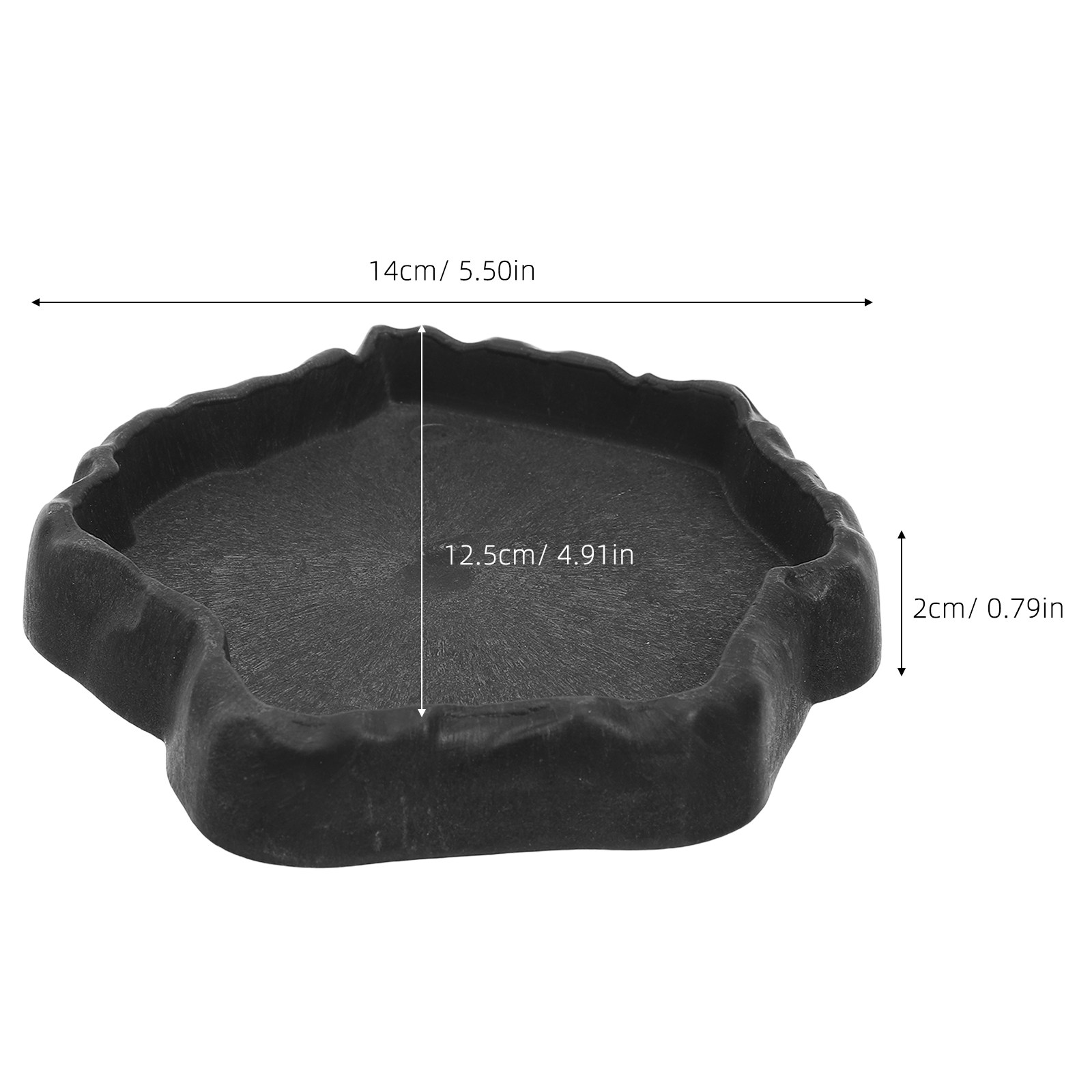Natural Rock Reptile Feeder Bo - Water Dish Reptile recension och pris