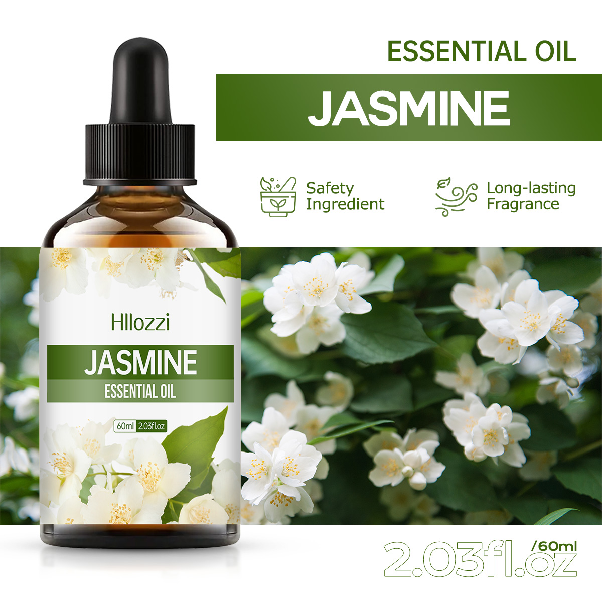 Jasmine essential oil facial s - Substrate Coconut Fiber recension och pris