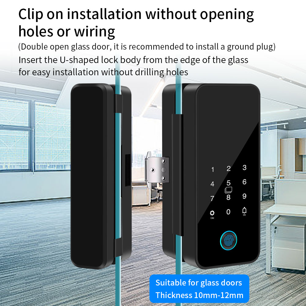Multifunctional Smart Glass Do - Glass Door Hinge recension och pris